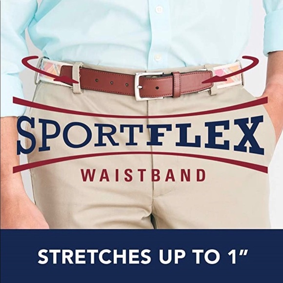 Izod Big and Tall Performance Stretch Pleated Pant - Picture 4 of 6